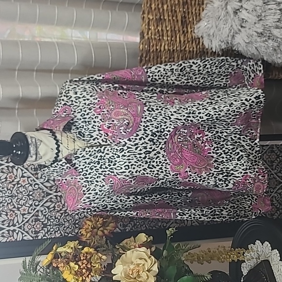 Foxcroft long sleeve zipper front shirt - Picture 5 of 12